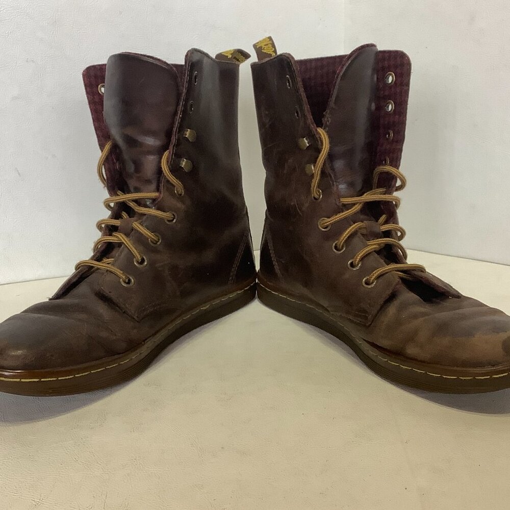 Women's Dr. Martens Tehani Lace Up Boots Size 6 Brown - Picture 5 of 14